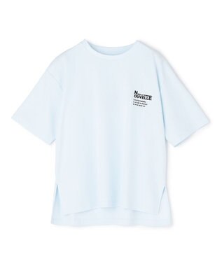 UNFILO BEAUTY FORM-T cotton ロゴ ハーフスリーブ Tシャツ ライトブルー
