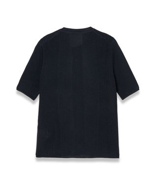 JOSEPH クリスピーレーヨン　ショートスリーブニット Navy