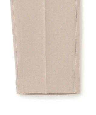 BEIGE， 【洗える】CINDY / クロップドパンツ Taupe × White