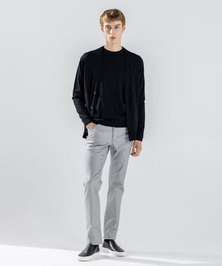 JOSEPH HOMME 【ストレッチ】リュクスレーヨン　カーディガン ブラック系