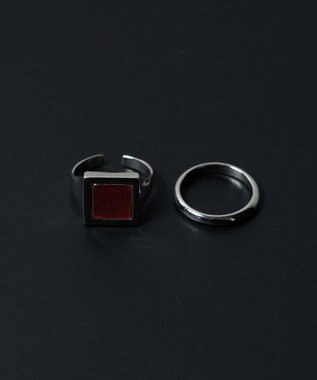 WEGO 2Pシグネットリング 柄2