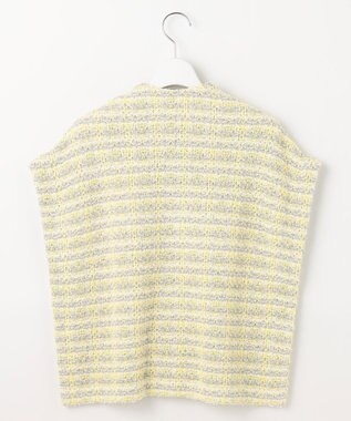 自由区 【Precious 5月号掲載】【カトリエムブーケ】Couleur tweed ツイードジレ チャコール系