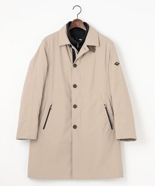 JOSEPH ABBOUD MOUNTAIN 【雑誌掲載/防風/撥水/3WAY】 ミズノコラボ　WIND STOPPER BY GORE-TEX LABS　ダウン コート ベージュ系