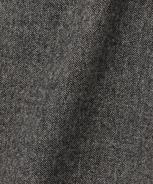 ANY 【洗濯機可能/ウエストゴム】ライトツイード ワイドパンツ ライトグレー