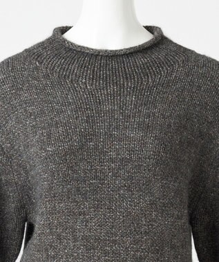 23区 S 【エステータ】ラメニット プルオーバー チャコールグレー系