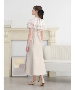 earth music&ecology ＳＥＴ２点レースボレロ＋キャミワンピース Beige