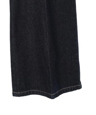 earth music&ecology フロントジップデニムパンツ Indigo