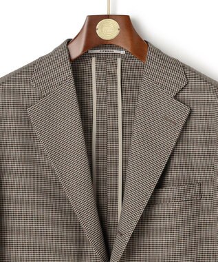 J.PRESS MEN 【J.PRESS ORIGINALS】【UNISEX】Wool Polyester Gunclub Check 3B Jacket / Baggy-Fit ベージュ系3