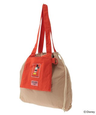 Green Parks Ｍｉｃｋｅｙ　ｆｒｉｅｎｄ　／　ポケッタブルトート Beige