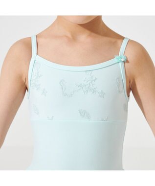 Chacott スカート付レオタード ベビーブルー