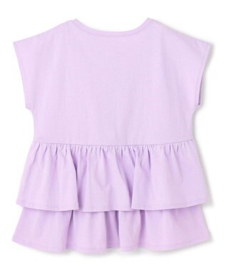 UNFILO 【110-150cm】アソート デザインTシャツ パープル[ティアード]