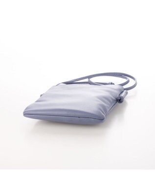 LA BAGAGERIE ミニ財布付き サイドノットショルダー ライトパープル