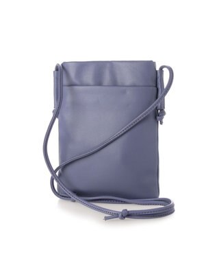 LA BAGAGERIE ミニ財布付き サイドノットショルダー ライトパープル