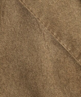 JOSEPH ABBOUD 【ストレッチ】ヘリンボンスウェード ジャケット キャメル系