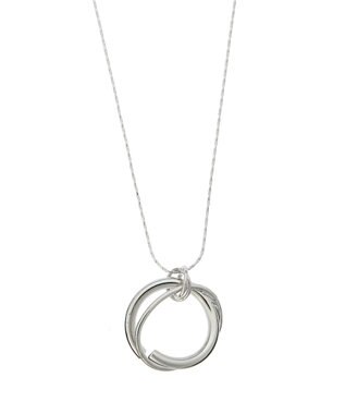 AMERICAN HOLIC スパイラルリングネックレス Silver