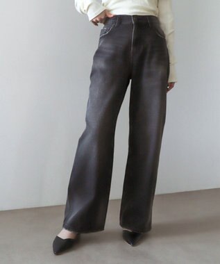 WEGO 【XS～Lサイズ展開/美脚】ストレートデニムパンツ