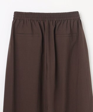 ANY 楽映えストレートパンツ ブラウン