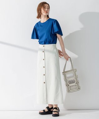 23区 バックル フッドベッド サンダル ブラック系