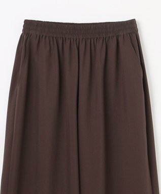 ANY 楽映えストレートパンツ ブラウン