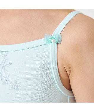 Chacott スカート付レオタード ベビーブルー