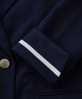 earth music&ecology ダブルテーラードジャケット ネイビー