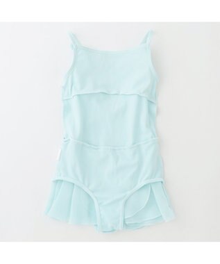 Chacott スカート付レオタード ベビーブルー