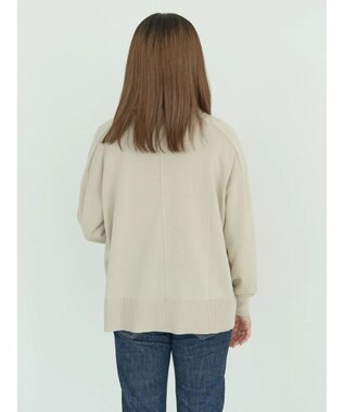 AMERICAN HOLIC ＵＶカットミディニットカーディガン Gray Beige