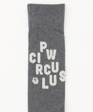 PW CIRCULUS 【虫よけ加工】【WOMEN】ハイソックス  ゴルフ グレー系