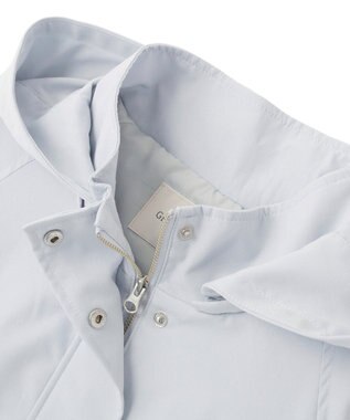 Green Parks 撥水加工Ａラインマウンテンパーカー Sax