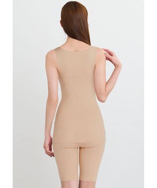 WACOAL あったかインナー 【ふんわりあったか】 ノースリーブ 天綿オーガニックを使用 あたたかい ムレにくい しなやかでやわらかい レディース CLB610 /ワコール カラシ