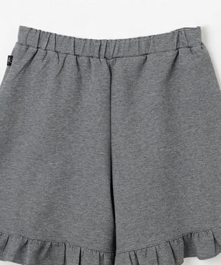 組曲 KIDS 【150-160㎝】カットショート パンツ チャコール系