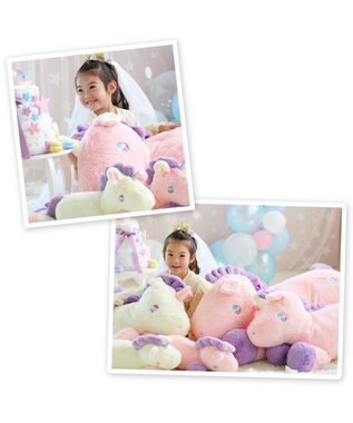 Mother garden   マザーガーデン ユニコーン抱き枕 85cm ピンク ピンク