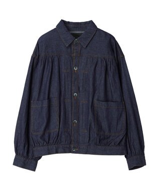 CRAFT STANDARD BOUTIQUE ライトデニムギャザーＧジャン Dark Indigo