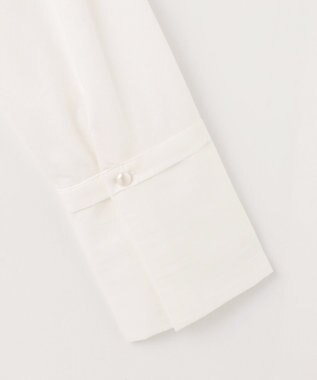 組曲 S コットンベア天竺 カフス袖ロングTシャツ アイボリー系