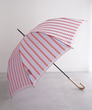 槇田商店 Stig Lindberg DRAPES ピンク 長傘 ピンク