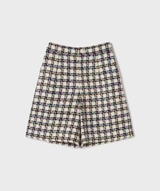 GRACE CONTINENTAL ツイードショートパンツ ブラック