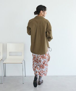 CRAFT STANDARD BOUTIQUE ワークシャツブルゾン Khaki