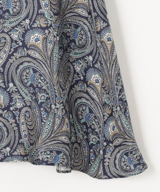 23区 【R(アール)】Ratti ペイズリープリント スカート ネイビー系5