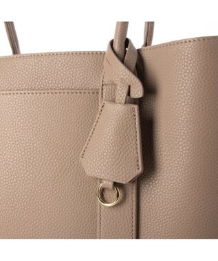 UNBILLION cachecache ショルダー付きパーテーション合成皮革トートL オーク