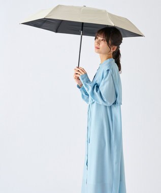 MOONBAT 【3秒で折りたためる日傘/自動開閉】 遮光100% 晴雨兼用 折りたたみ傘 ウラワザ キャメル