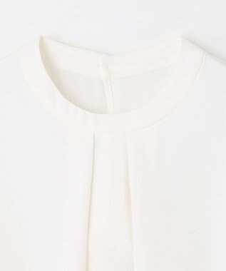 ANY L 【洗濯機可/2WAY】ボウタイブラウス オフ