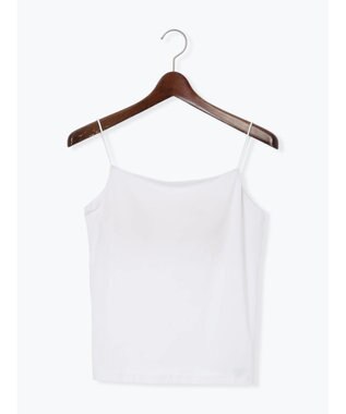 Te chichi カップ付きスクエアキャミソール オフホワイト