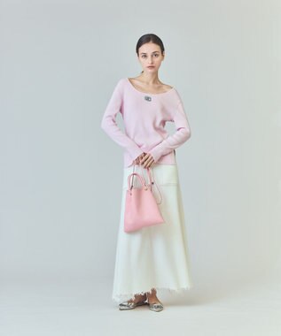 GRACE CONTINENTAL FEEL AND TASTE フラットショルダー ピンク