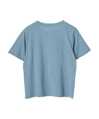 Green Parks ・ＲＡＹ　ＣＡＳＳＩＮ　パールドットロゴＴシャツ Blue