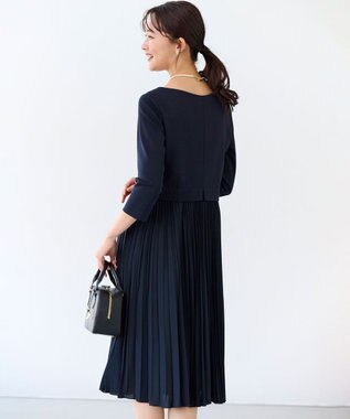 組曲 メタルモチーフパールネックレス ゴールド系