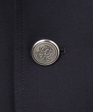 J.PRESS MEN 【定番】クリアサージ 3Bブレザー / 銀釦 / 総裏 / Authentic-Fit ネイビー系