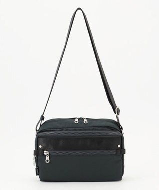 Y'SACCS テープデザイン　トラベルボックスショルダー ダークグレー