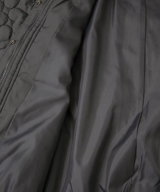 Green Parks ・ｓｗｉｎｇ　ｂｙ　ハートキルトコクーンブルゾン Charcoal Gray