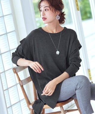 Tiaclasse 【安田美沙子さん着用・日本製】プレートリングネックレス シルバー