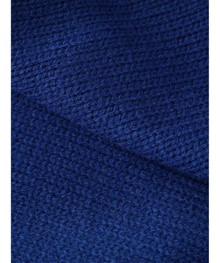 earth music&ecology ウォッシャブル脇スリットクルーネックプルオーバー Blue